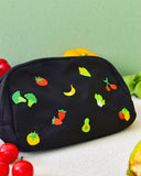 Fruits Vegs Embroidered Waist/Sling Bag