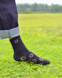 Signature Black Minicrew Socks