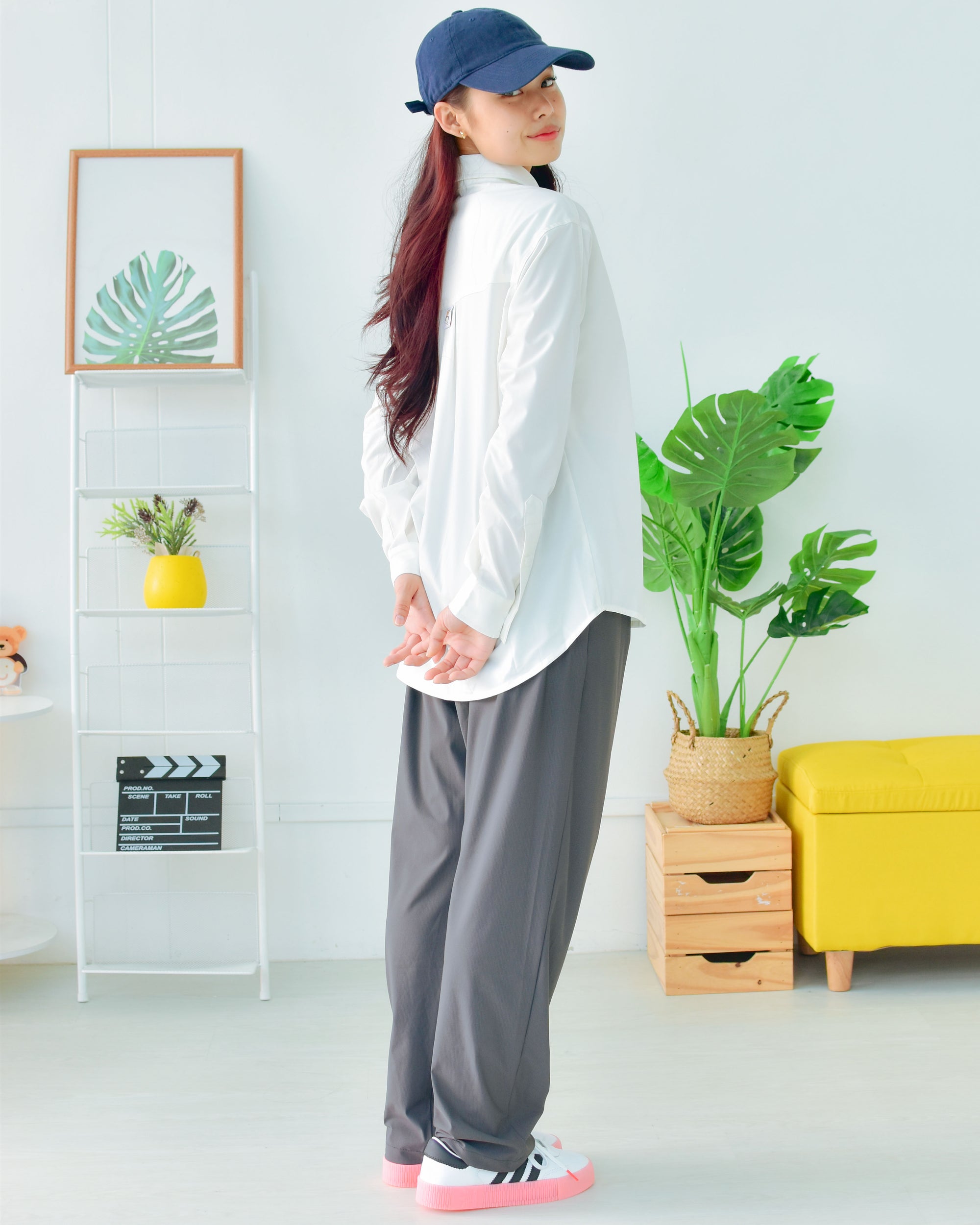 Signature Aircon Pants in Charcoal