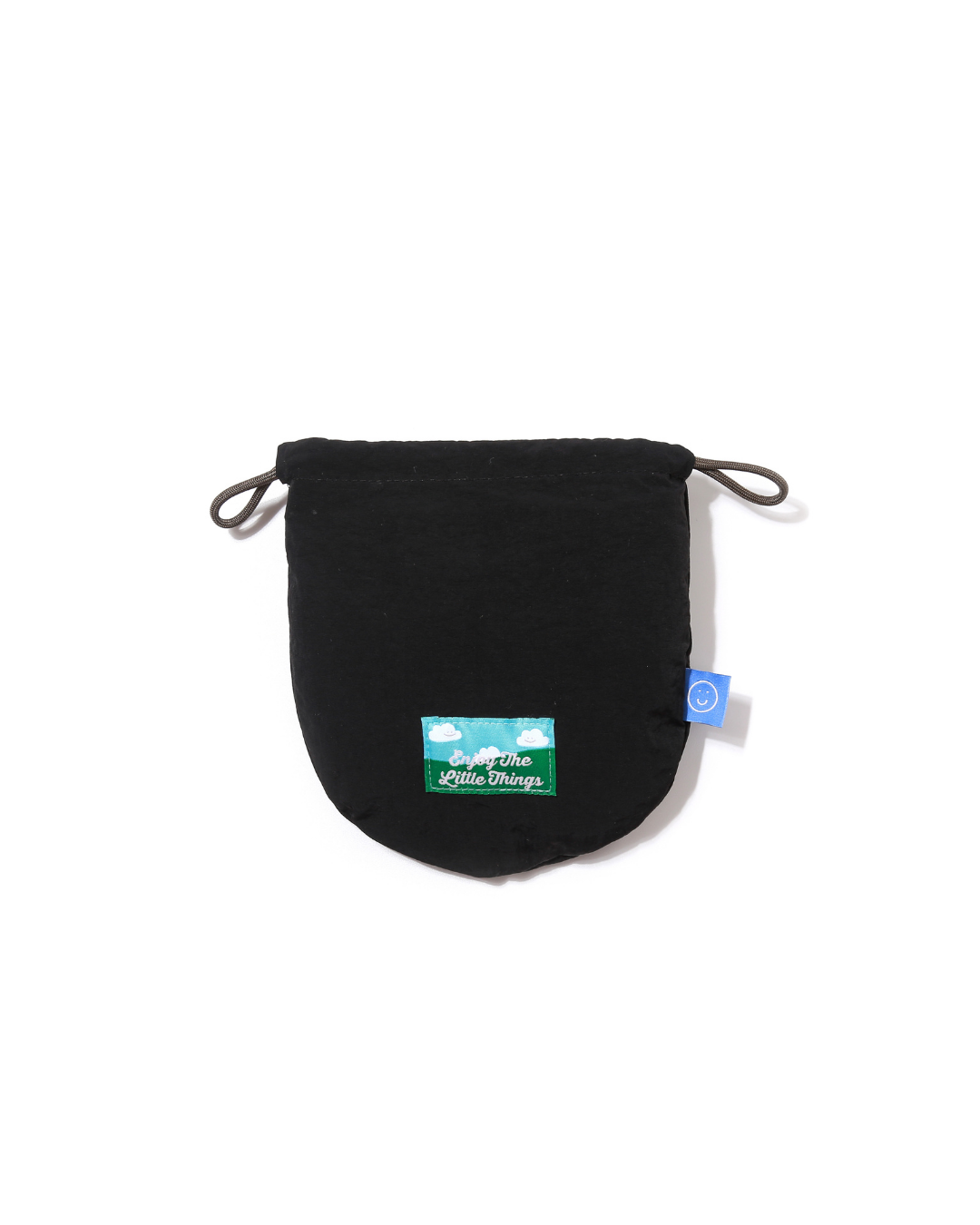 Daisy Embroidery Drawstring Bucket Pouch Totebag