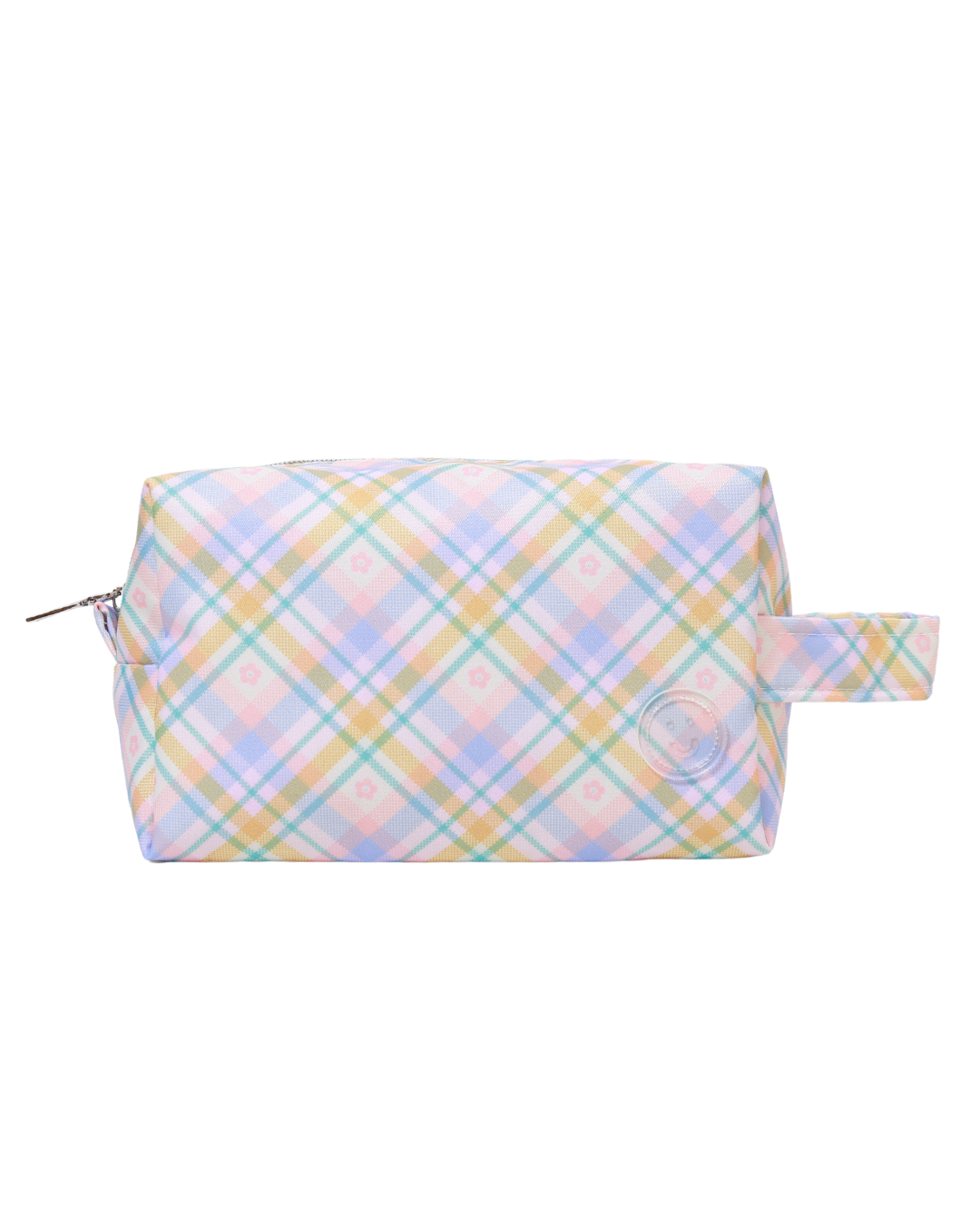 Daisy Plaid Big Pouch