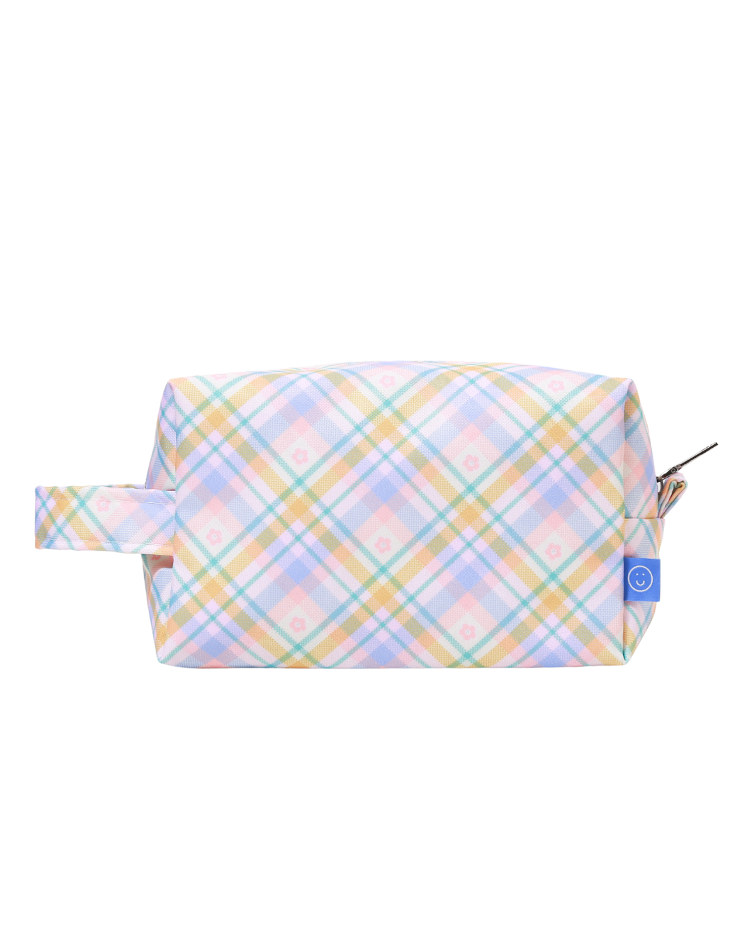 Daisy Plaid Big Pouch