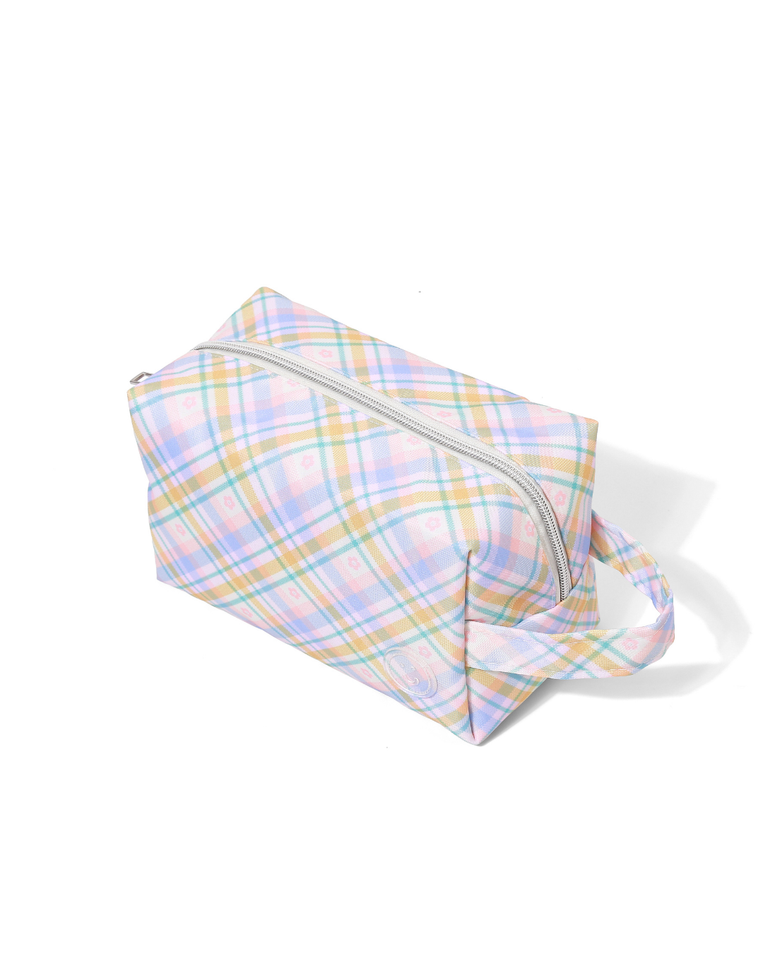 Daisy Plaid Big Pouch