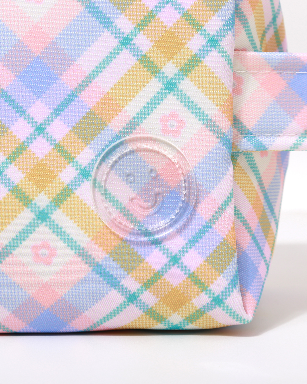 Daisy Plaid Big Pouch