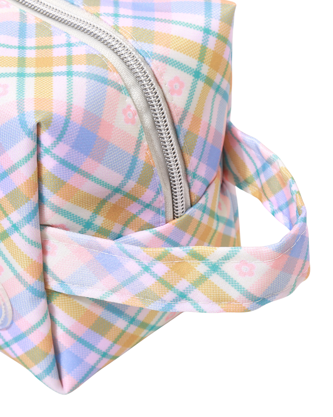 Daisy Plaid Big Pouch