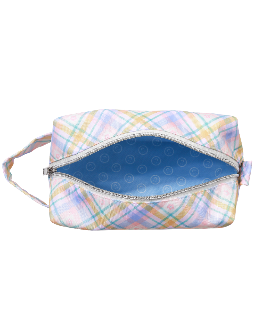 Daisy Plaid Big Pouch