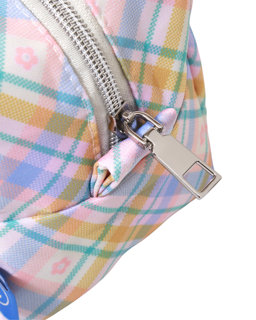 Daisy Plaid Big Pouch