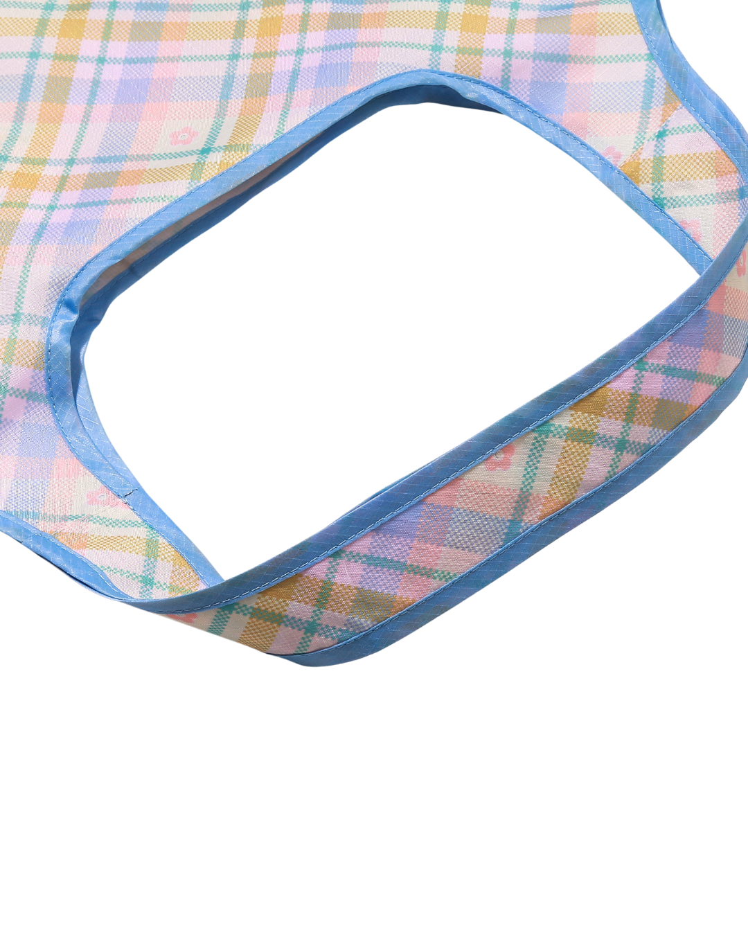 Daisy Plaid Mega Reusable Bag
