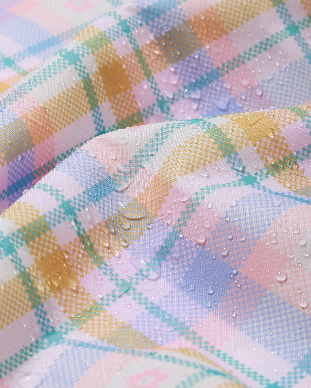 Daisy Plaid Mega Reusable Bag