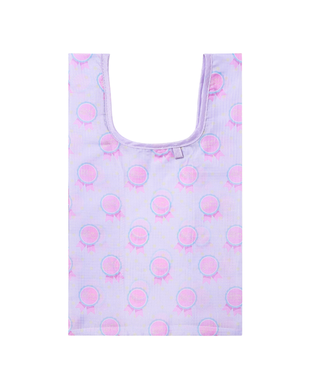 Did My Best Polka Dot Prize Ribbon Medium Reusable Bag