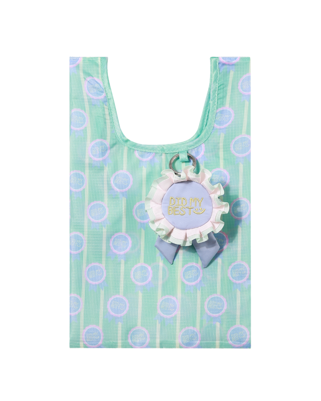Did My Best Prize Ribbon Medium Nylon Reusable Bag
