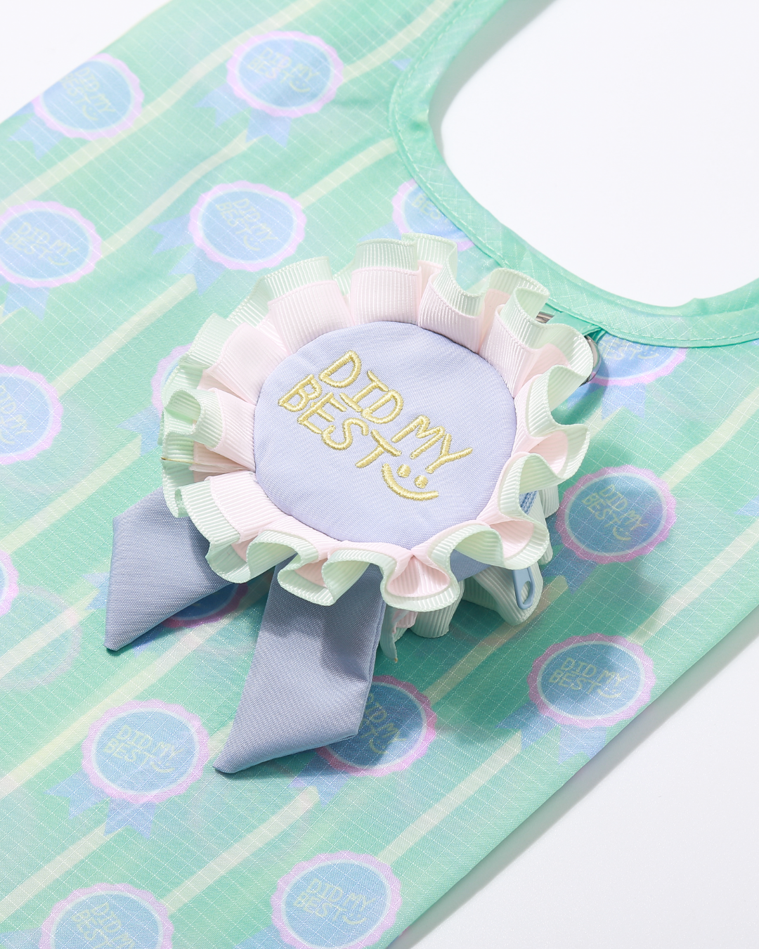 Did My Best Prize Ribbon Medium Nylon Reusable Bag
