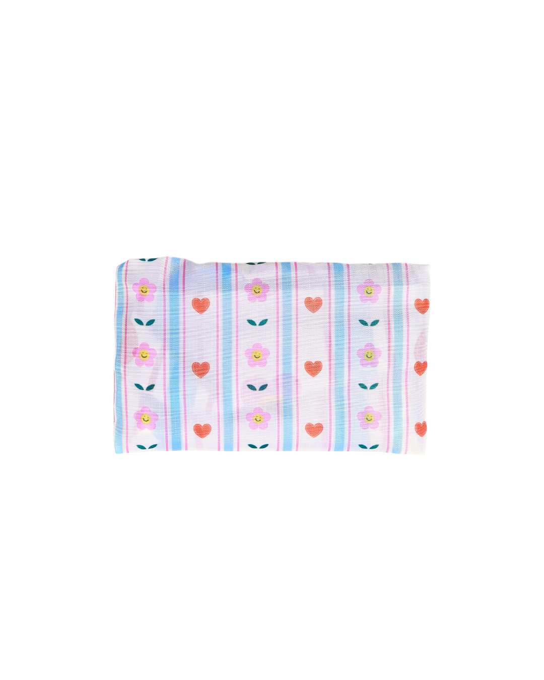 Flower Hearts Mega Reusable Nylon Bag