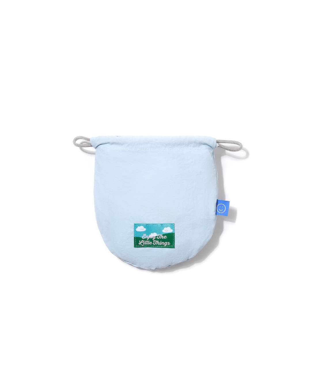 Garden Embroidery Drawstring Bucket Pouch Totebag