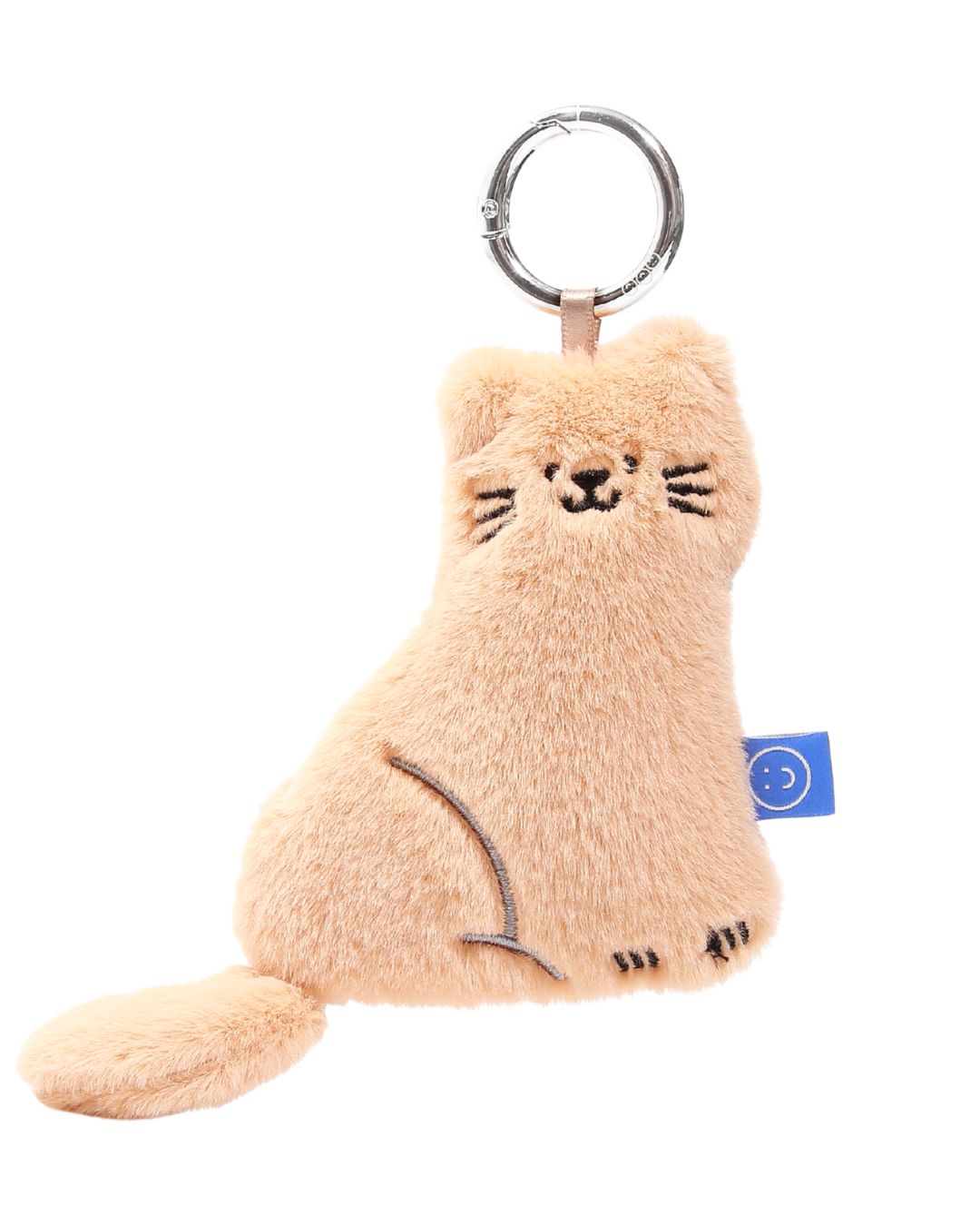 Ginger Cat Plushie Reusable Nylon Large Bag