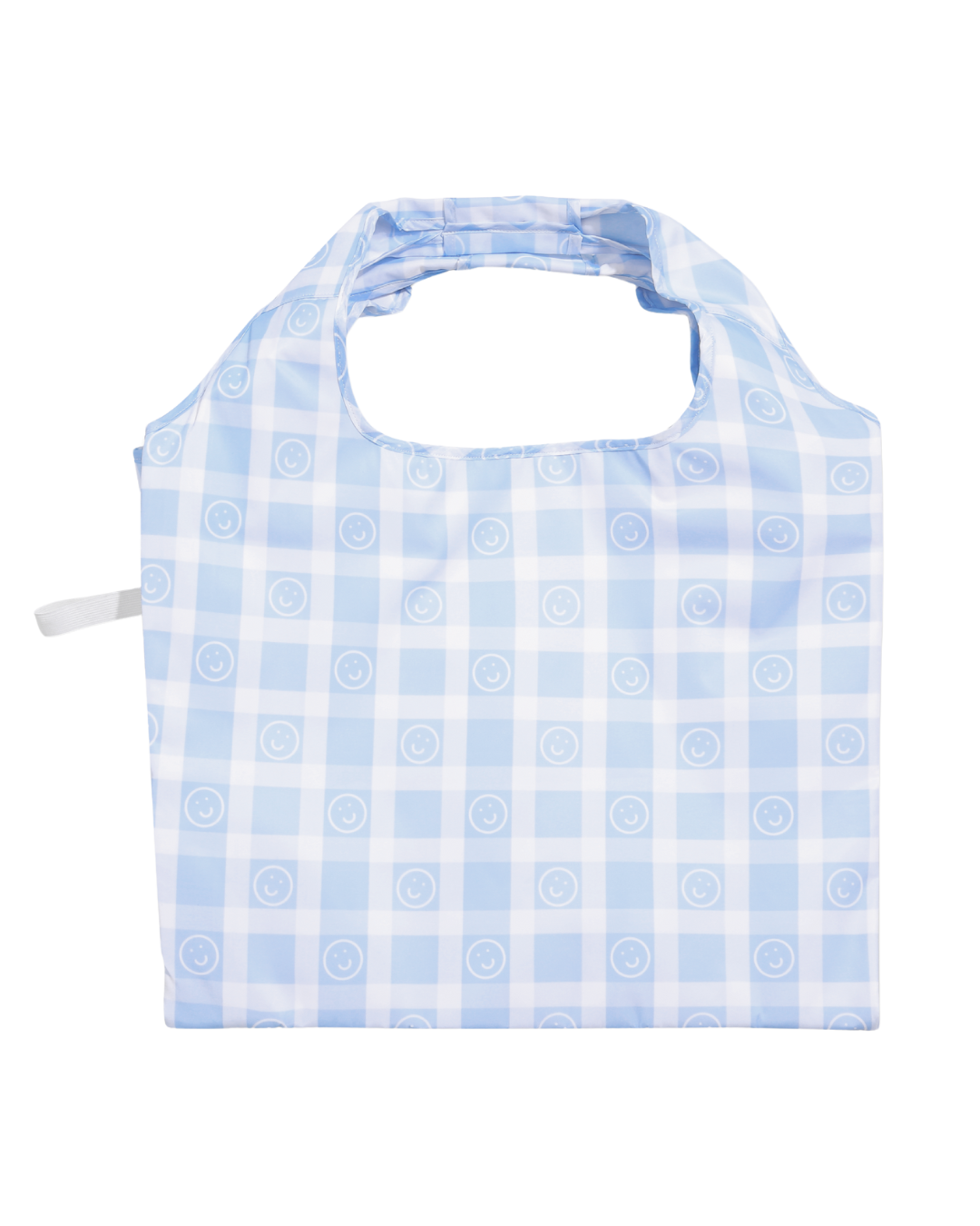 Signature Gingham Smile Foil Reusable Bag
