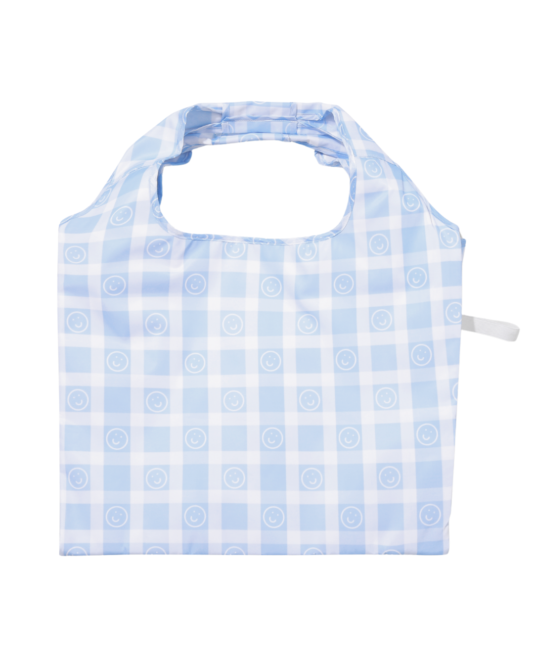 Signature Gingham Smile Foil Reusable Bag