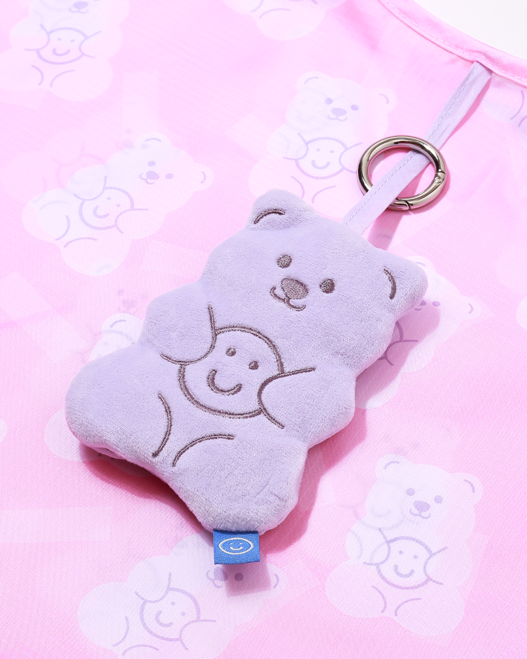 Grape Gummy Bear Plushie Reusable Nylon Big Bag