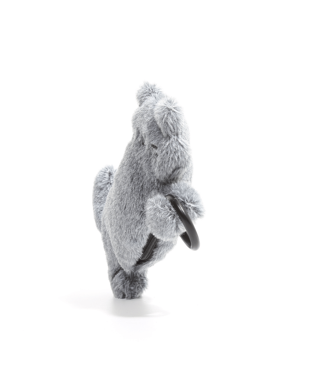 Hang In There Grey Cat Plushie Reusable Bag XL