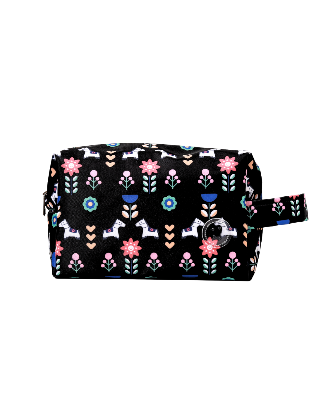 Horse & Flowers Big Pouch