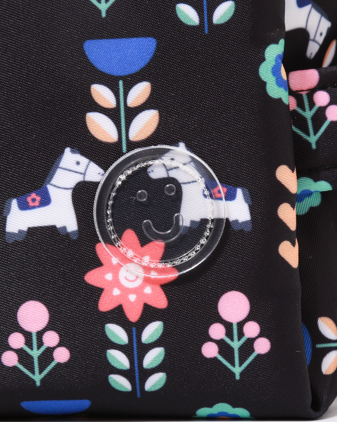 Horse & Flowers Big Pouch