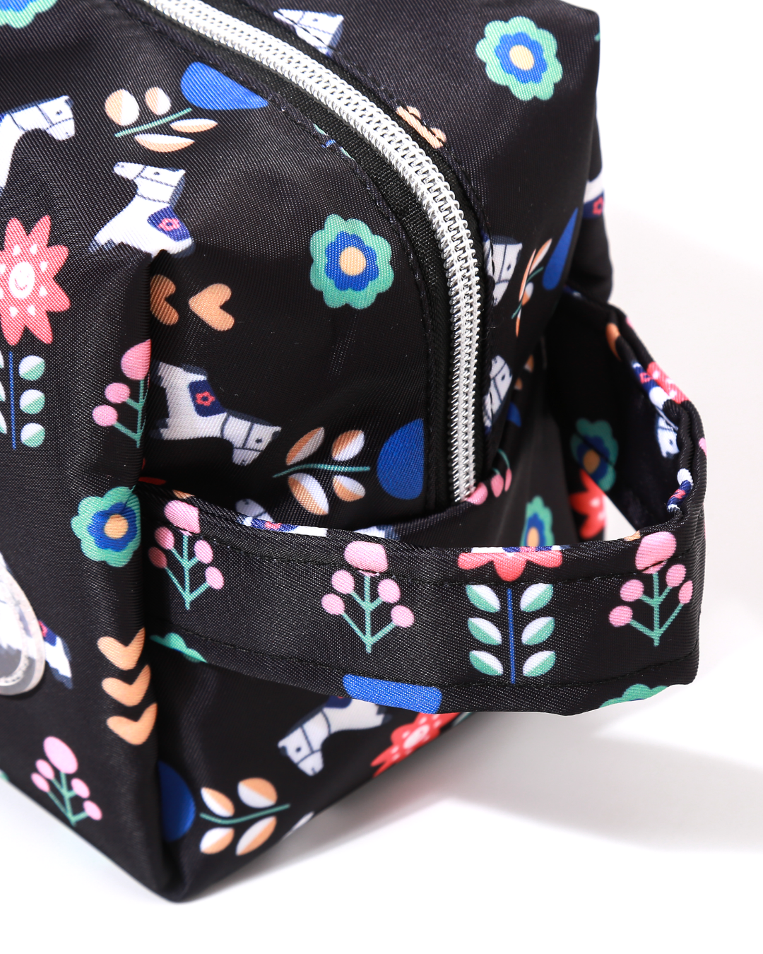 Horse & Flowers Big Pouch