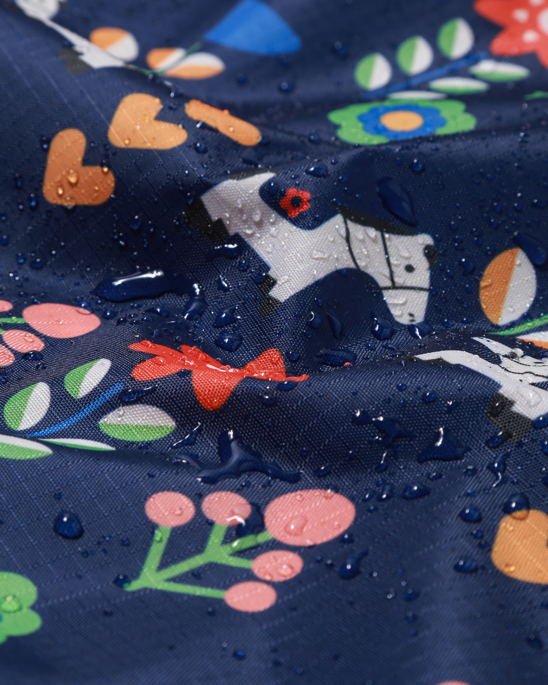 Horse & Flowers Mega Reusable Nylon Bag