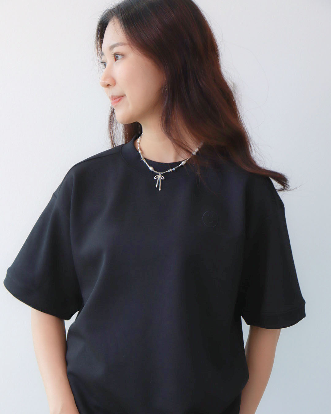 Signature Premium "Air-con" Tee in Black