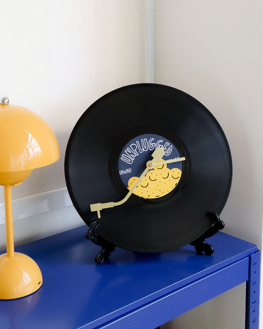 Vinyl Disc Clock