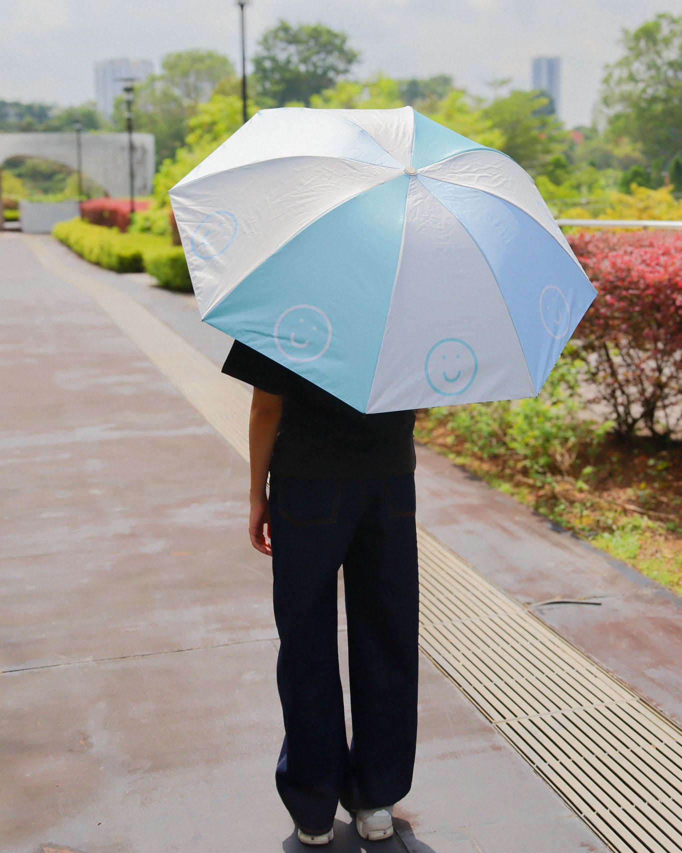 Signature Pastel Smile Umbrella - UPF 50