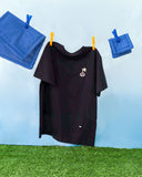 Things Are Falling Oversized Tee In Black
