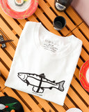 I Am Not A Shark Tee in White