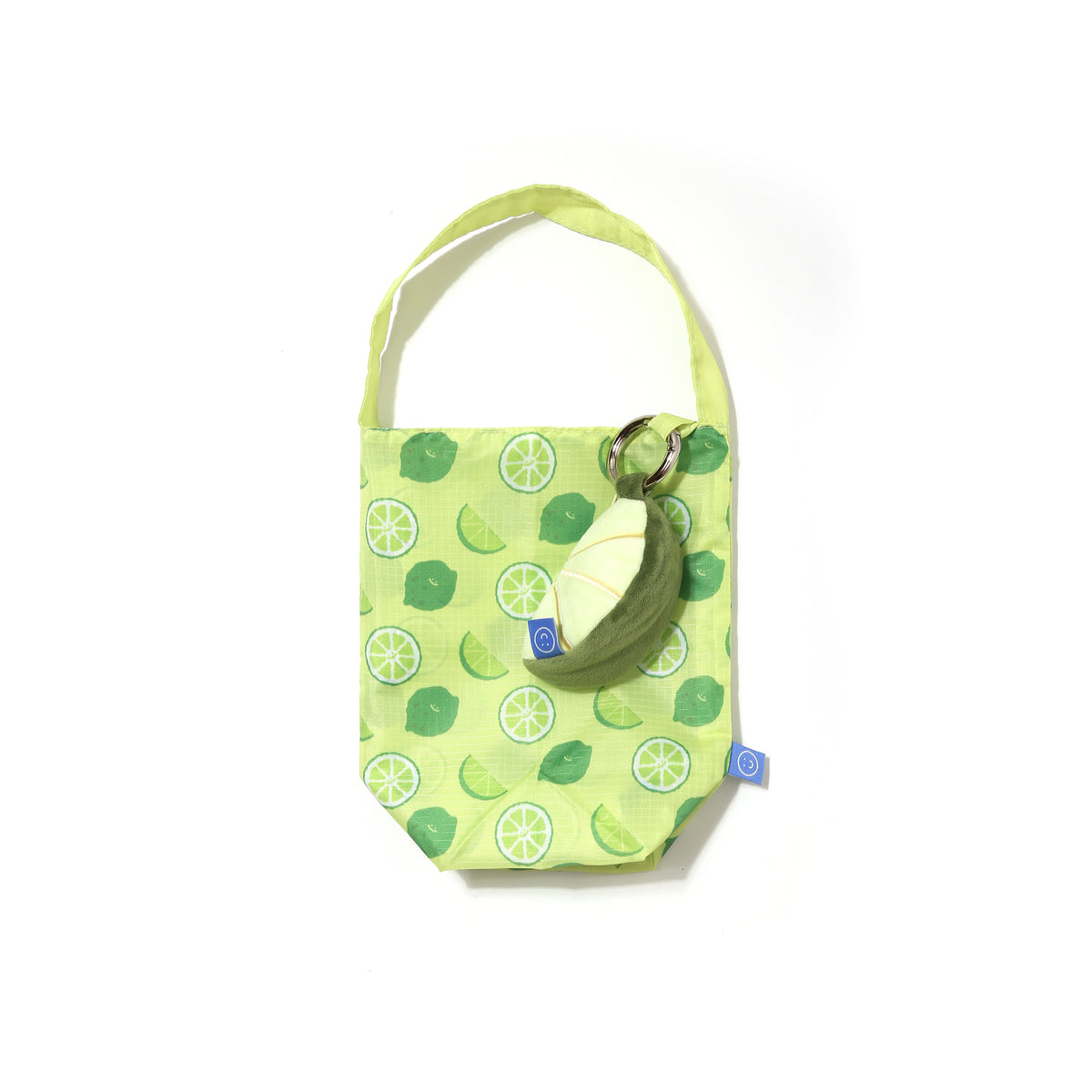 Lime Plushie Reusable Drink Bag