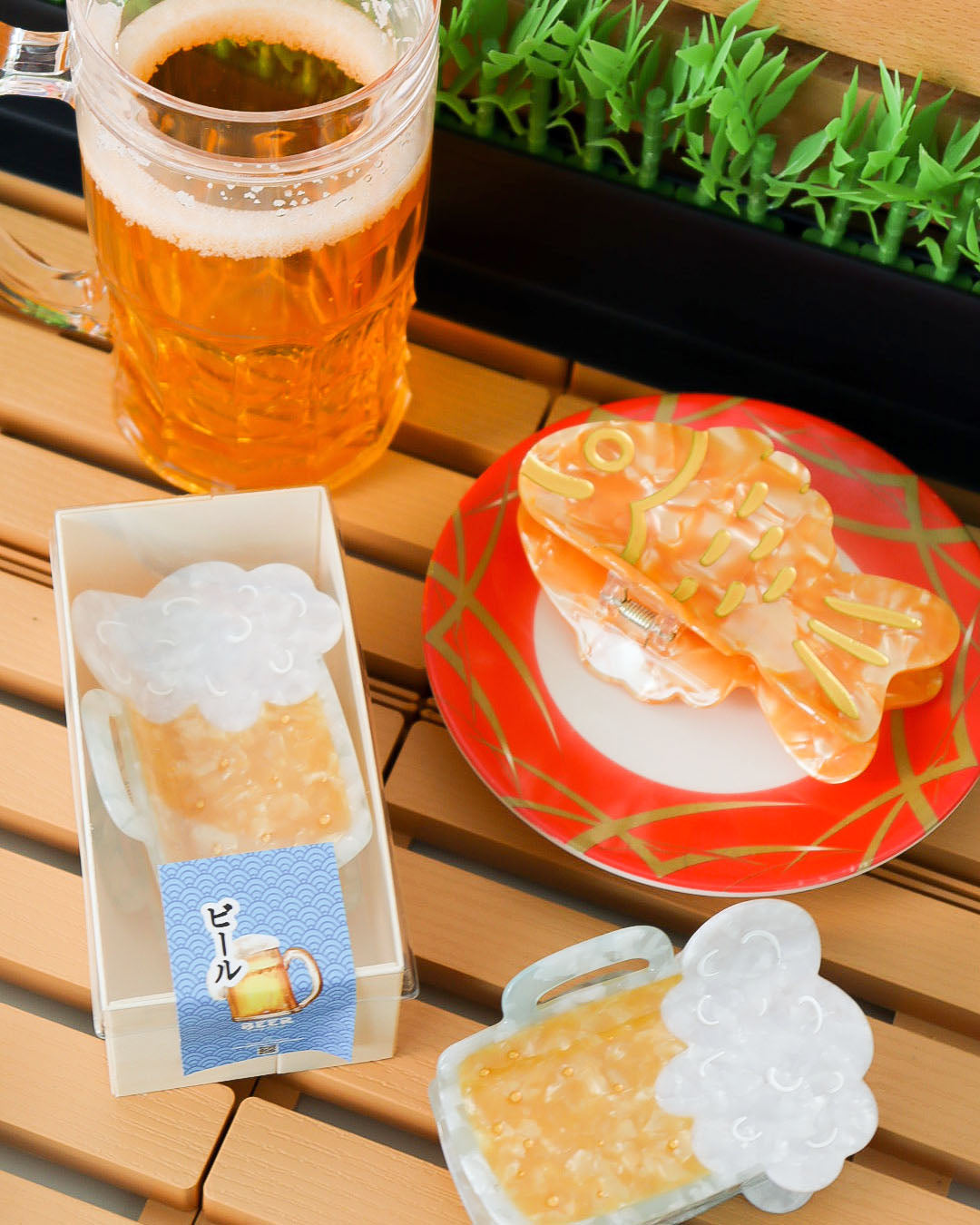 Taiyaki Hair Claw Clip (Mega)