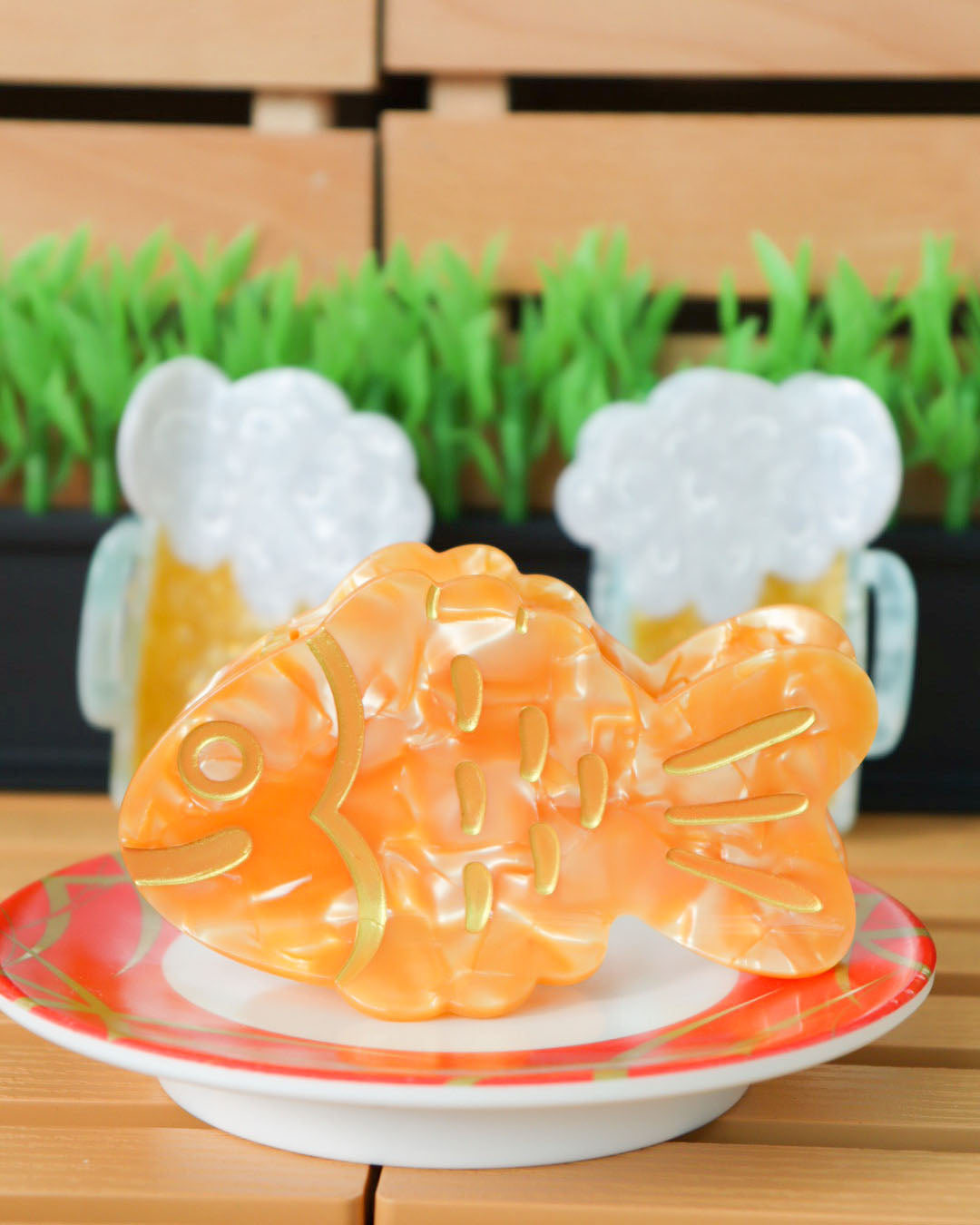 Taiyaki Hair Claw Clip (Mega)