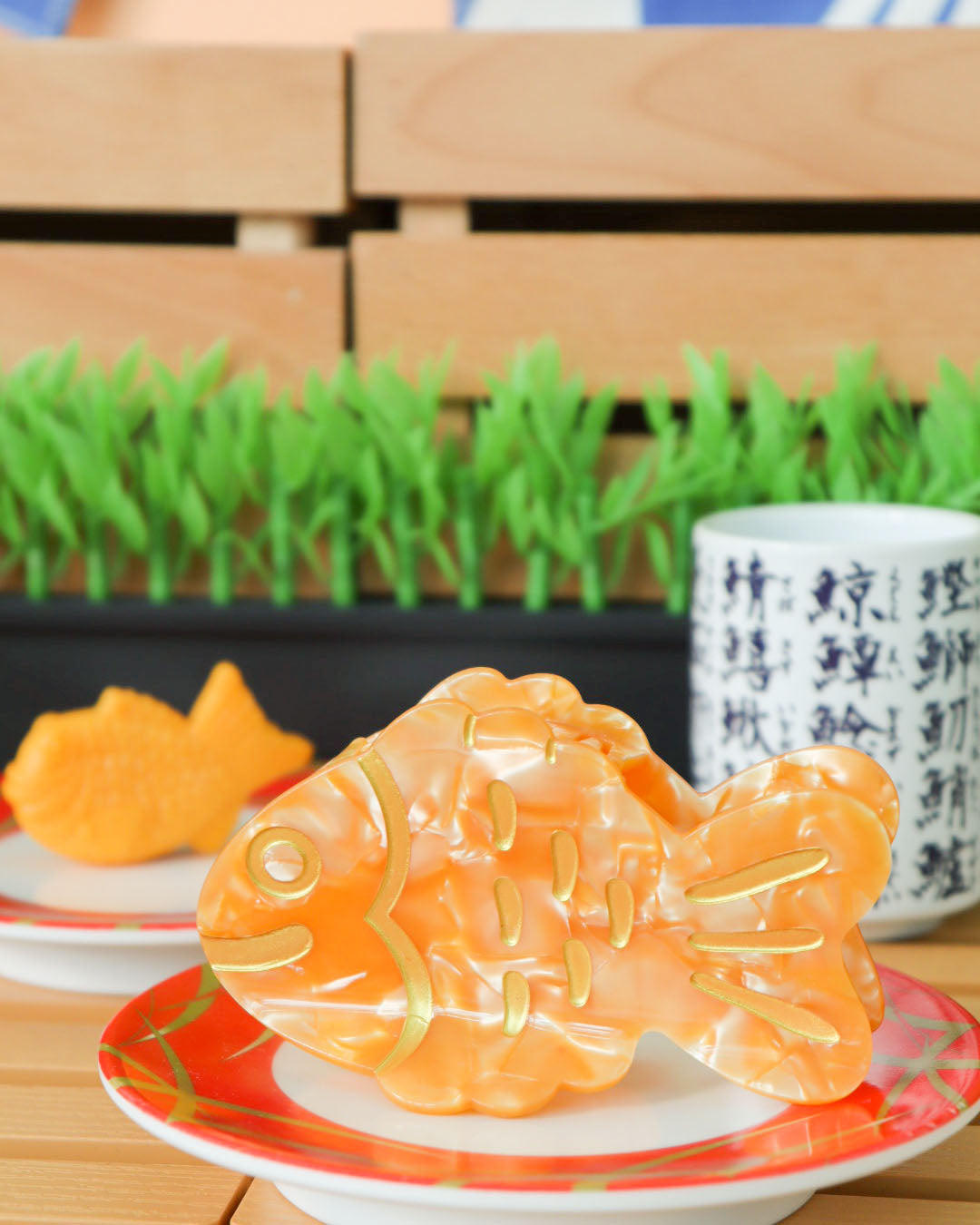 Taiyaki Hair Claw Clip (Mega)