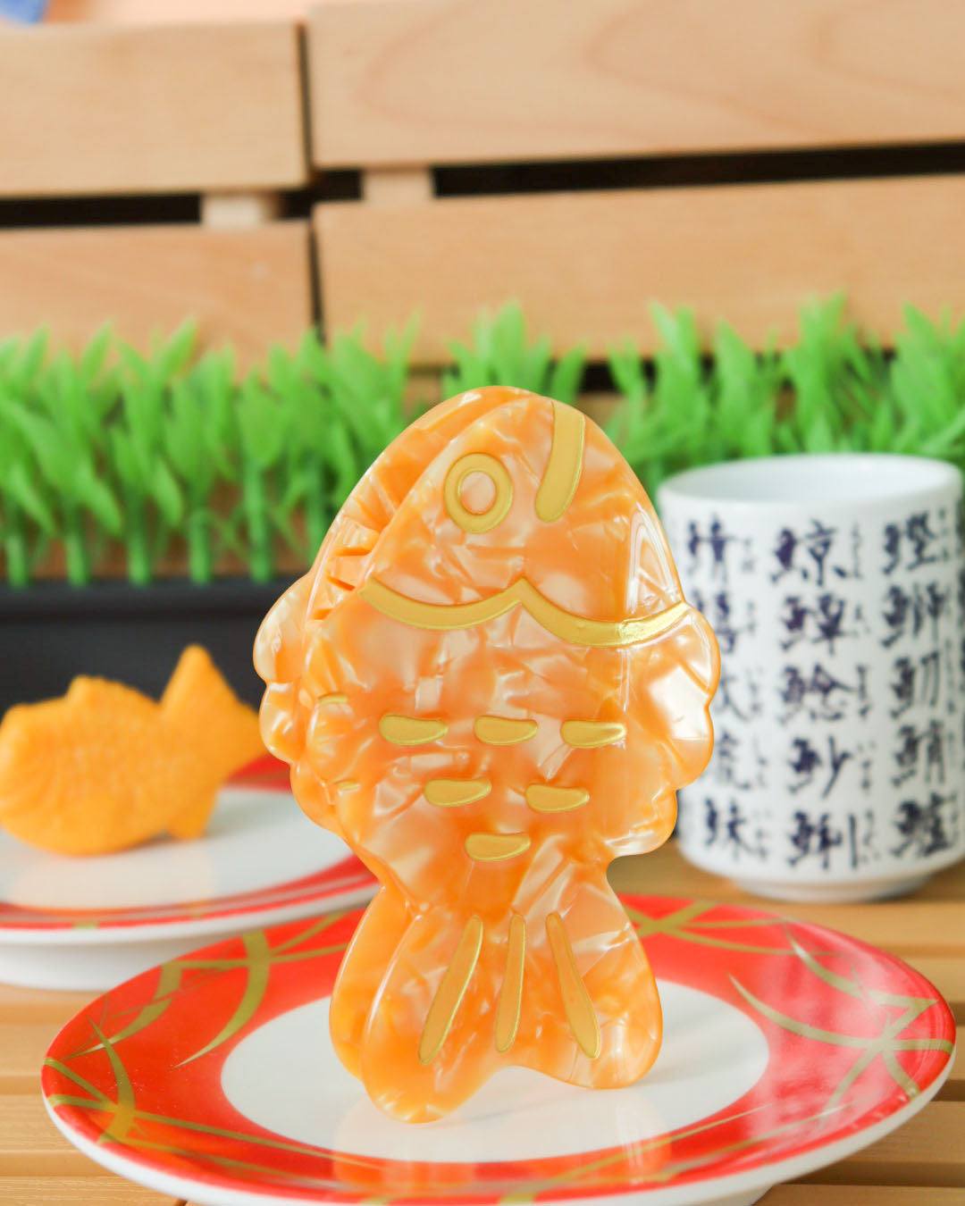 Taiyaki Hair Claw Clip (Mega)