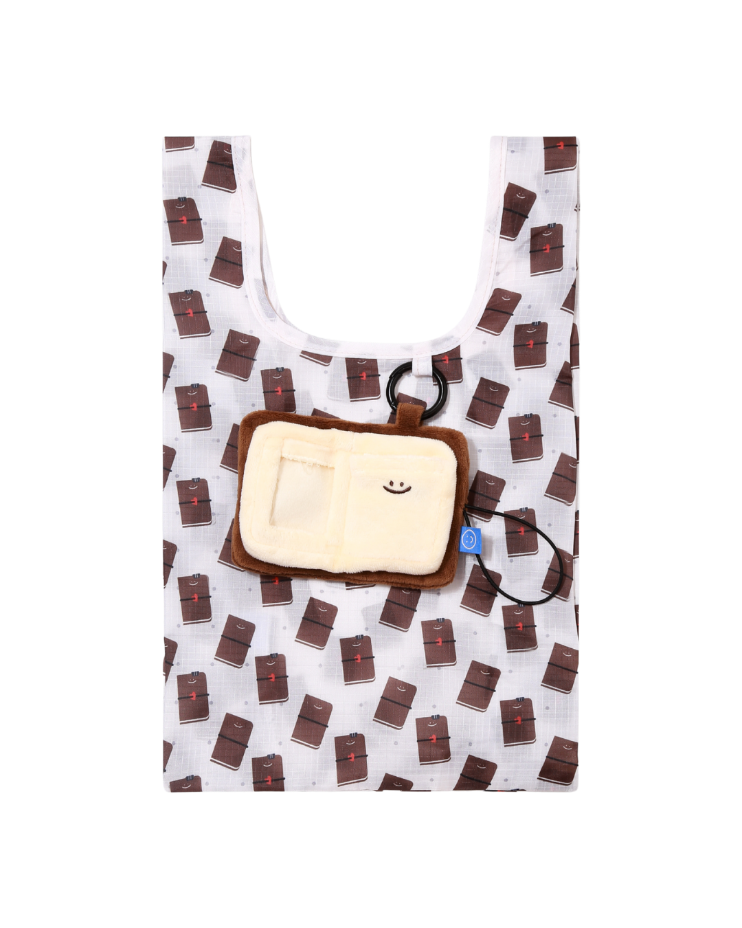 Journal 2in1 Plushie Reusable Medium Bag