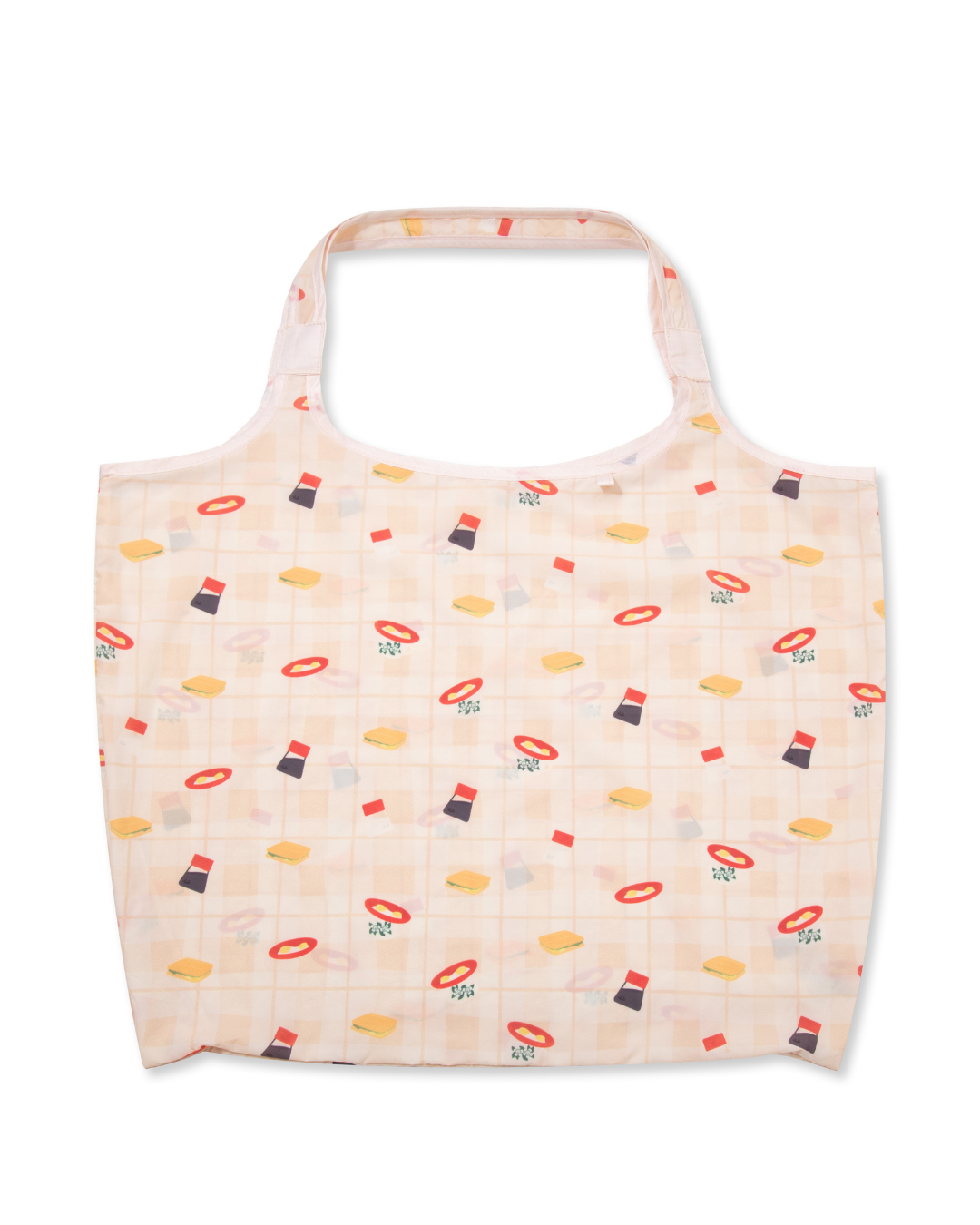 Kaya Toast Bread Plushie Reusable XL Bag