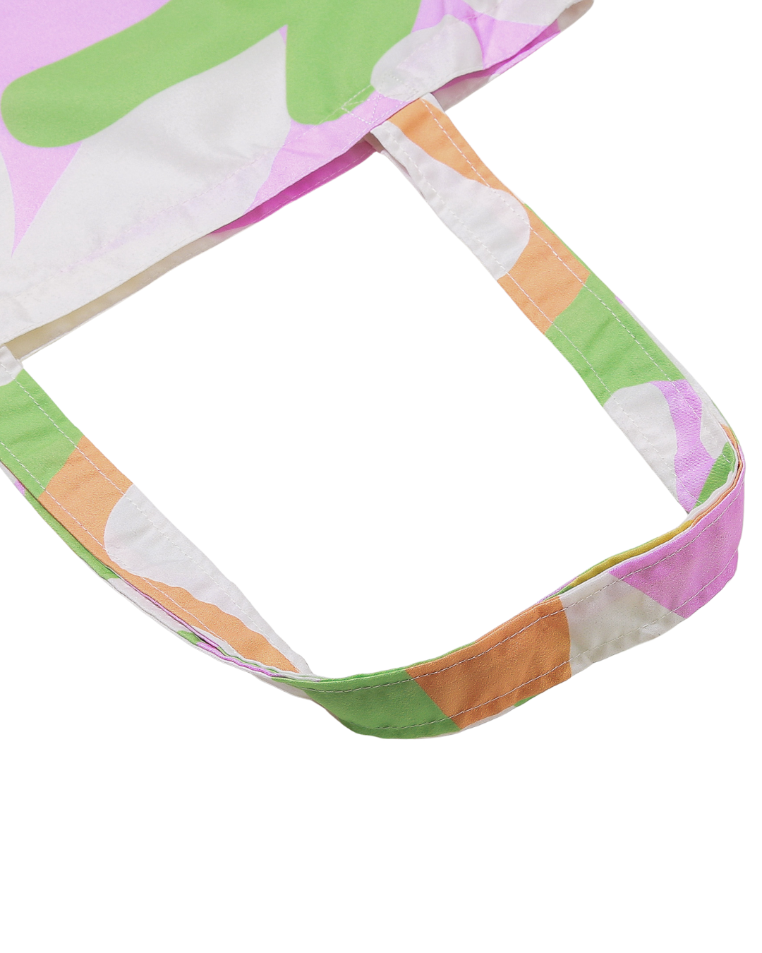 Lilac Abstract Cornerstash Tote Bag