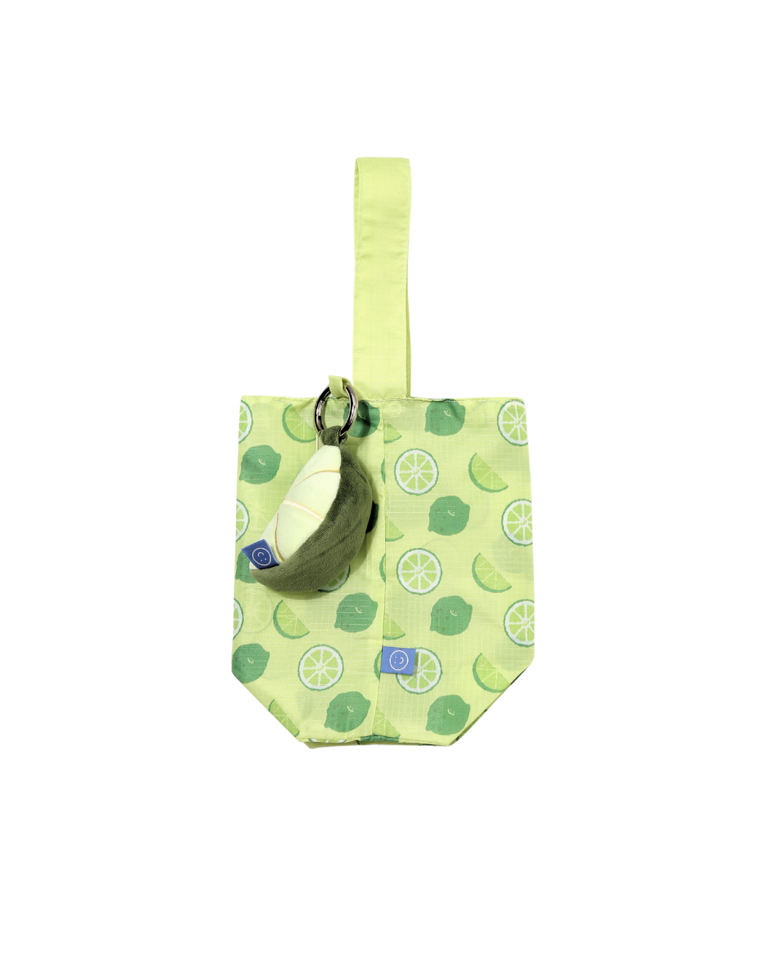 Lime Plushie Reusable Drink Bag