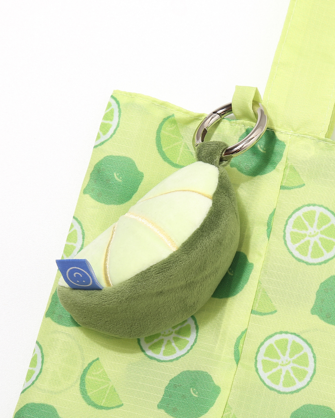 Lime Plushie Reusable Drink Bag