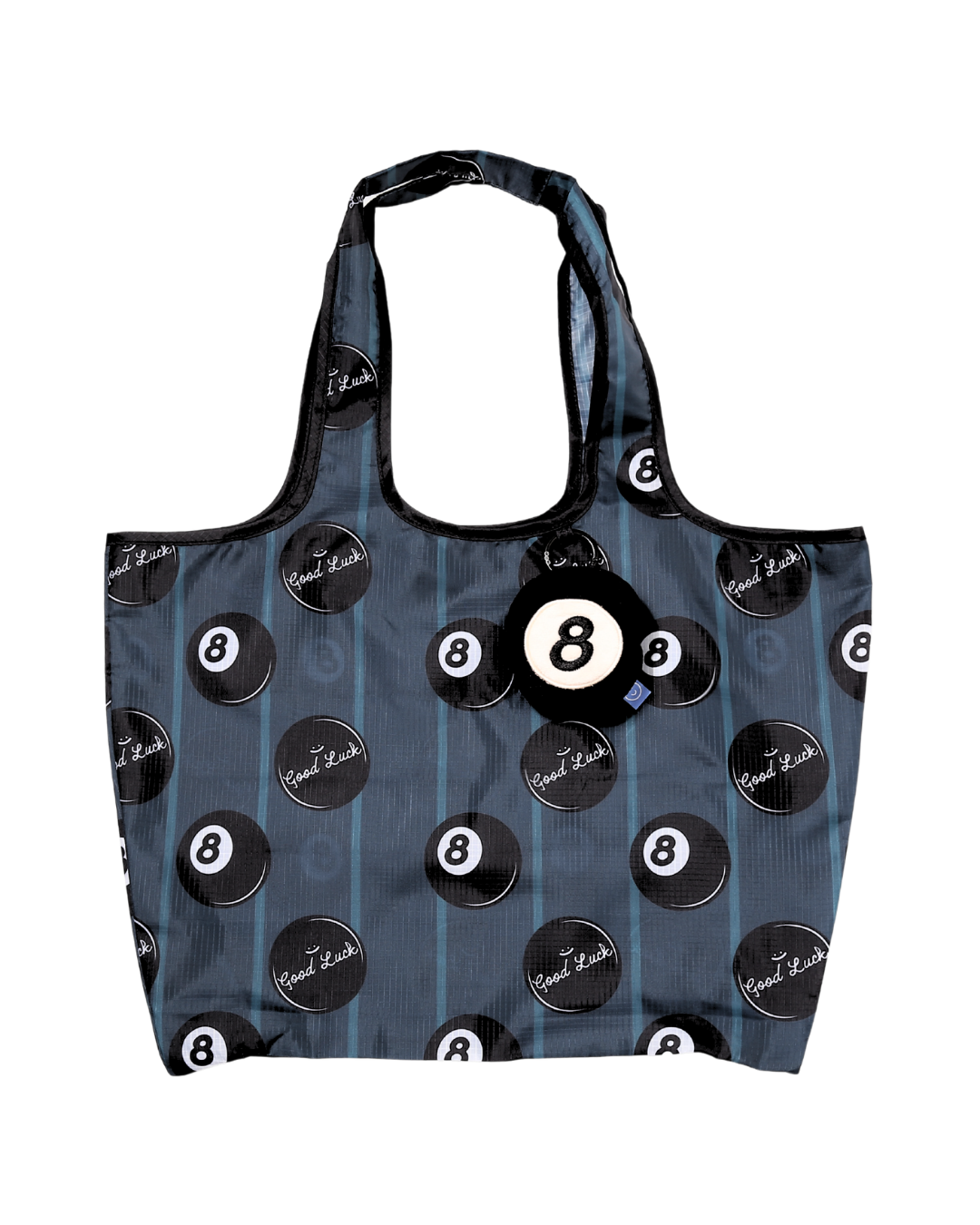 Lucky 8 Ball Plushie Reusable Bag Large