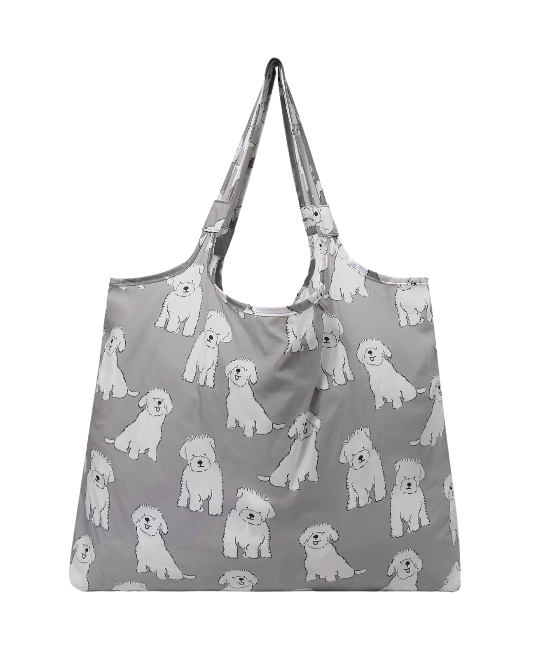 Maltese Plushie Reusable XL Bag