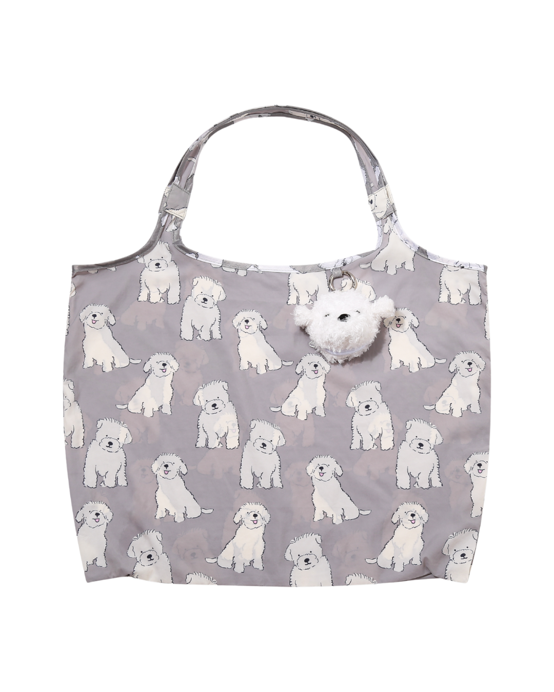 Maltese Plushie Reusable XL Bag