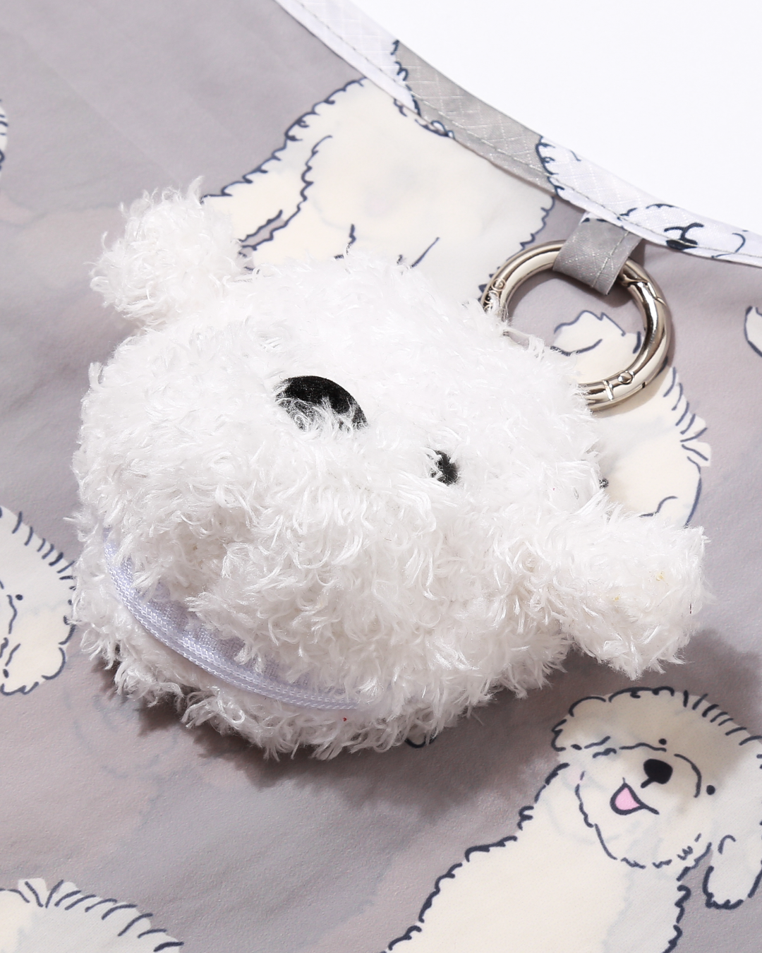 Maltese Plushie Reusable XL Bag