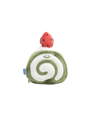 Matcha Roll Cake Plushie Reusable XL Bag