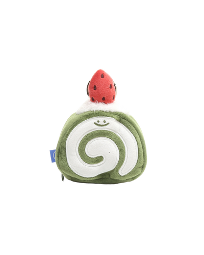 Matcha Roll Cake Plushie Reusable Bag XL