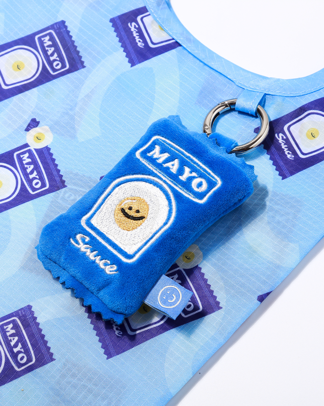 Mayo Medium Plushie Reusable Bag