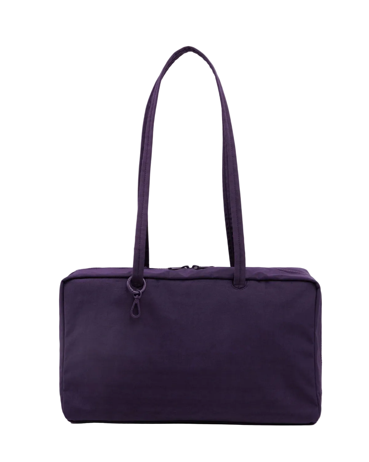 Medium Nylon Bowler Bag - Fig